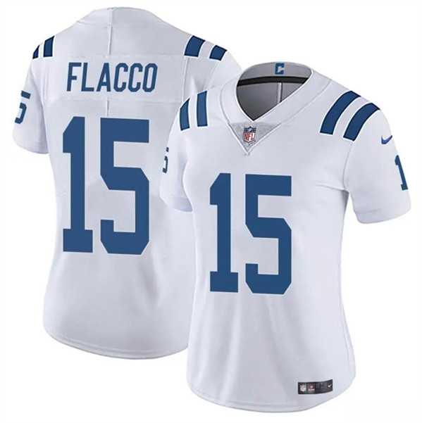 Women's Indianapolis Colts #15 Joe Flacco White Vapor Stitched Jersey Dzhi,We sell and wholesale Women's Indianapolis Colts #15 Joe Flacco White Vapor Stitched Jersey Dzhi on line form chian!